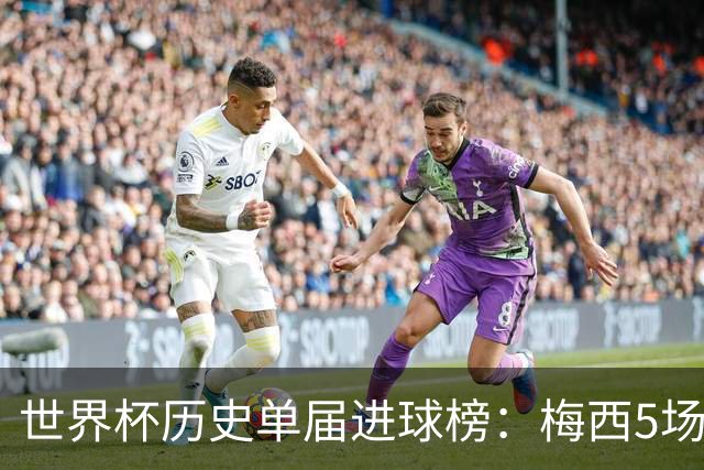 世界杯历史单届进球榜：梅西5场8球列第6，方丹6场13球仍居首