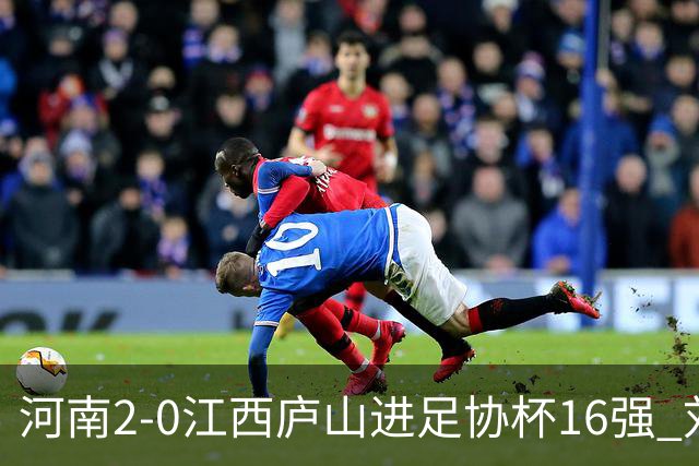 河南2-0江西庐山进足协杯16强 刘家辉破门钟义浩凌空斩王上源助攻
